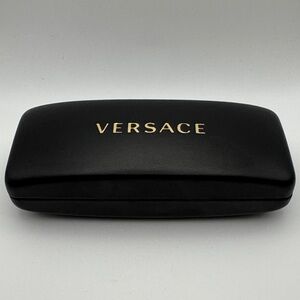 Black Versace glasses case